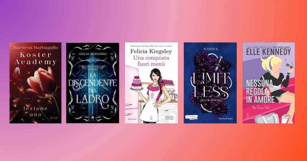 Settembre, 5 nuovi libri romance da non lasciarsi sfuggire