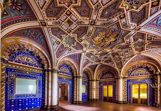 sala bizantina castello di sammezzano