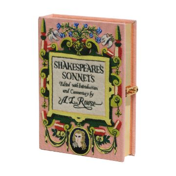 shakespeare book clutch