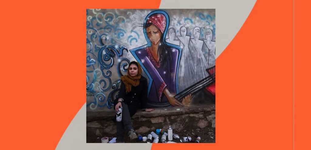 Shamsia Hassani, la prima artista di graffiti donna dell'Afghanistan