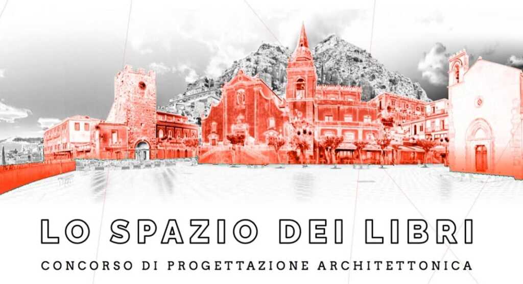 Lo spazio dei libri, una scultura al centro della città di Taormina