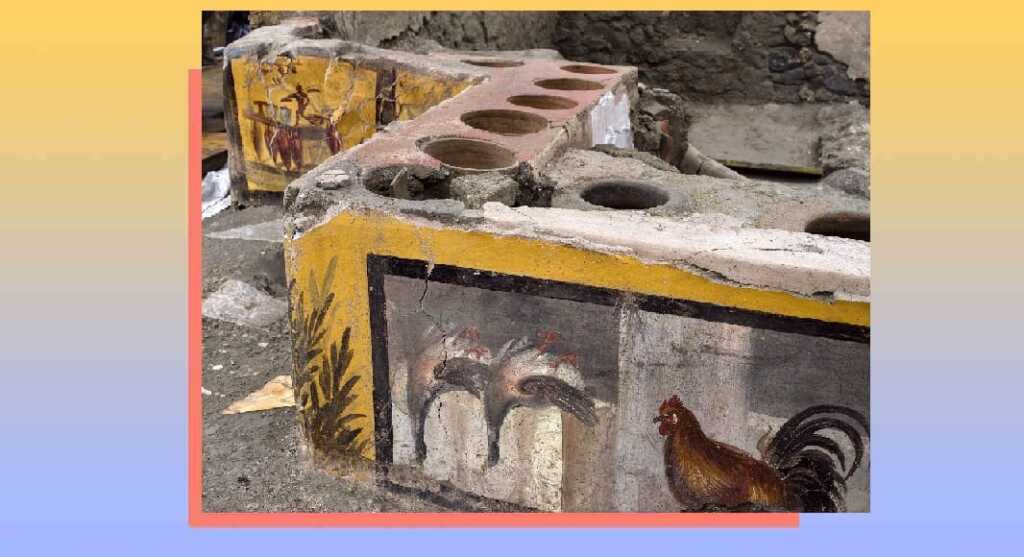 Pompei, riaffiora intatto il Termopolio della Regio V