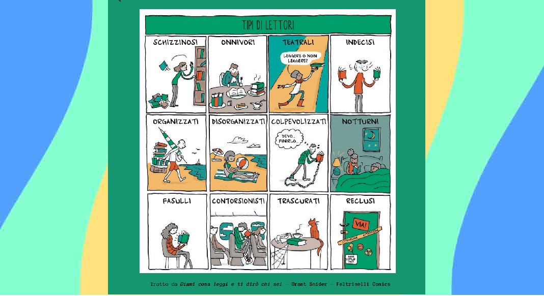 I profili dei lettori: dimmi cosa leggi e ti dirò che persona sei 6 I profili dei lettori: dimmi cosa leggi e ti dirò che persona sei