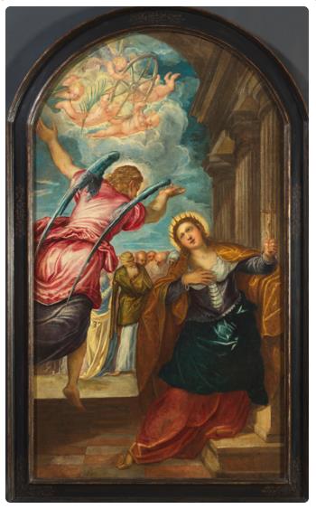 tintoretto annunciazione del martirio santa caterina
