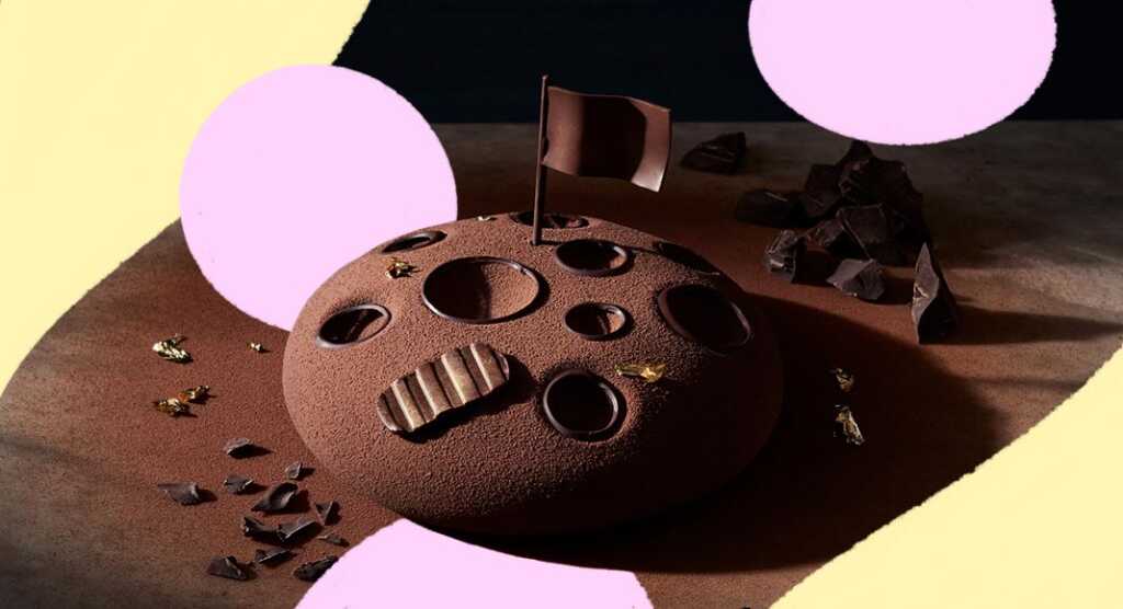 Un dolce al cioccolato per celebrare lo sbarco sulla Luna
