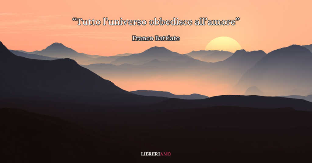 "Tutto l'universo obbedisce all'amore", il meraviglioso inno all'empatia di Franco Battiato