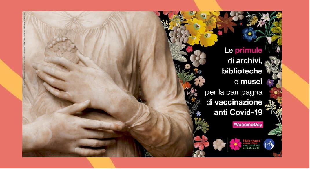 Vaccino, le primule dei musei a sostegno della campagna anti Covid