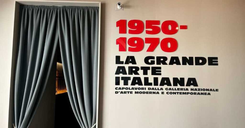1950-1970 la grande arte italiana la mostra dedicata all'arte del secondo dopoguerra