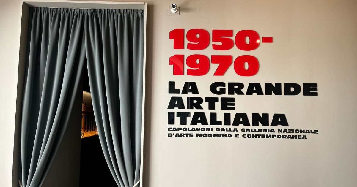1950-1970 la grande arte italiana la mostra dedicata all'arte del secondo dopoguerra