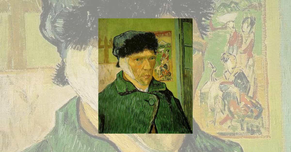 Autoritratto con l'orecchio bendato di Vincent van Gogh