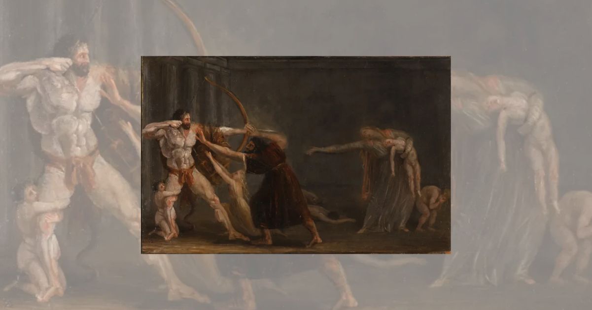 "Ercole che saetta i figli" (1798-1799): il quadro mitico di Antonio Canova 1 Ercole che saetta i figli (1798-1799) il quadro mitico di Antonio Canova