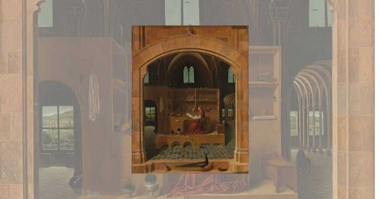 "San Girolamo nello studio" (1475): il quadro di Antonello da Messina