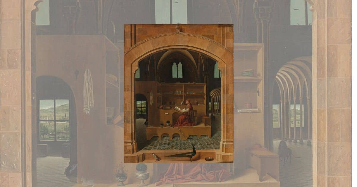 San Girolamo nello studio (1475), il quadro di Antonello da Messina