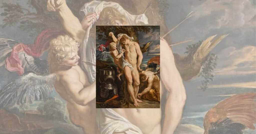 San Sebastiano curato da due angeli il suggestivo quadro di Rubens