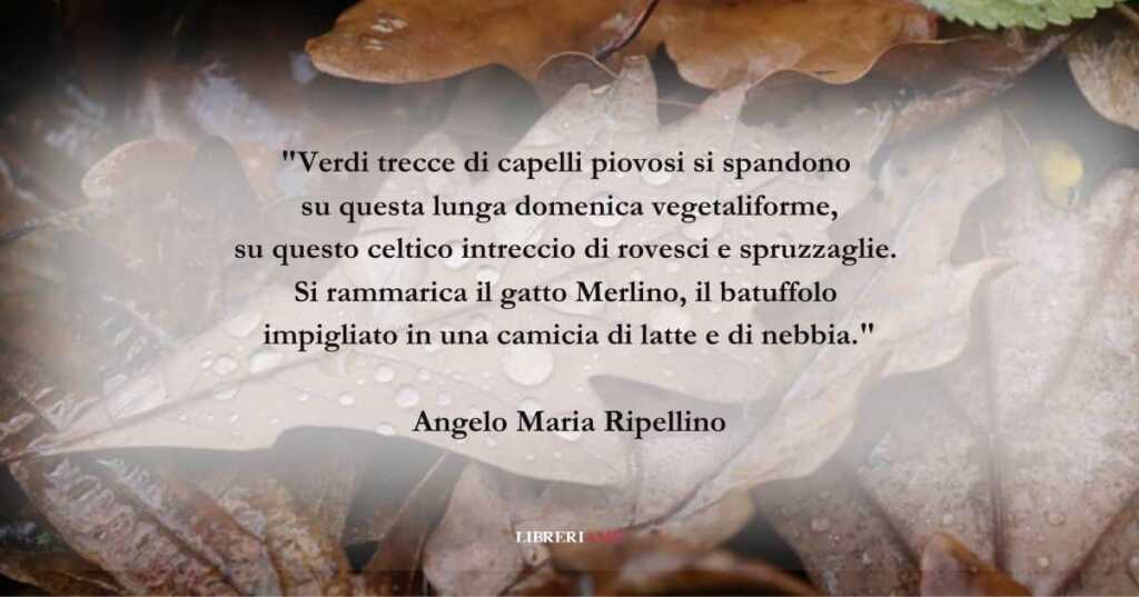 I versi di Angelo Maria Ripellino su una domenica autunnale