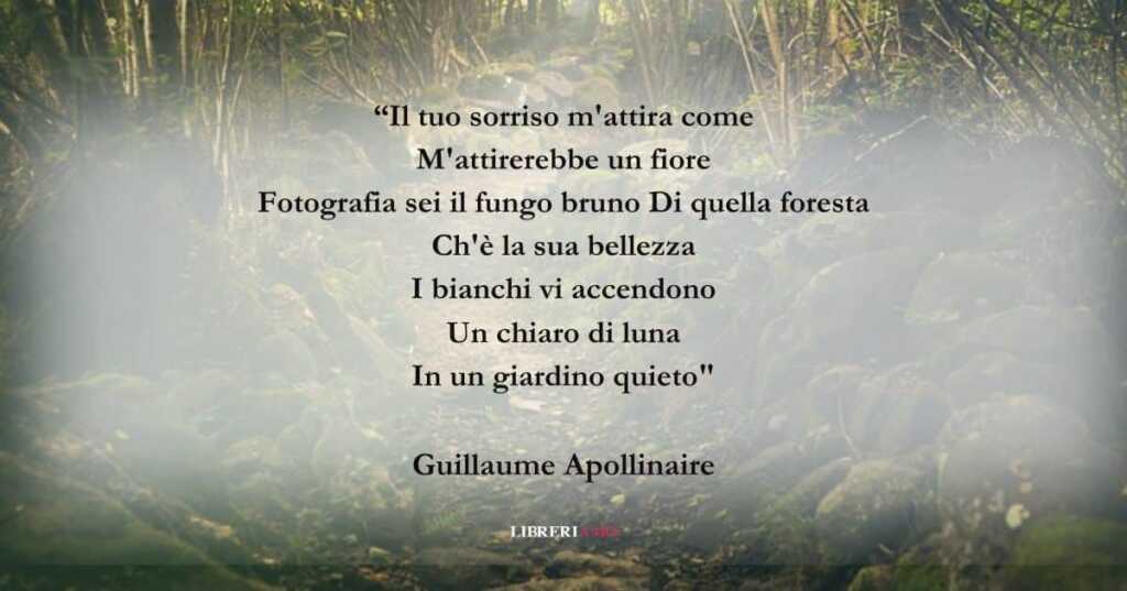 I versi di Apollinaire sui dettagli che riconosce chi ama