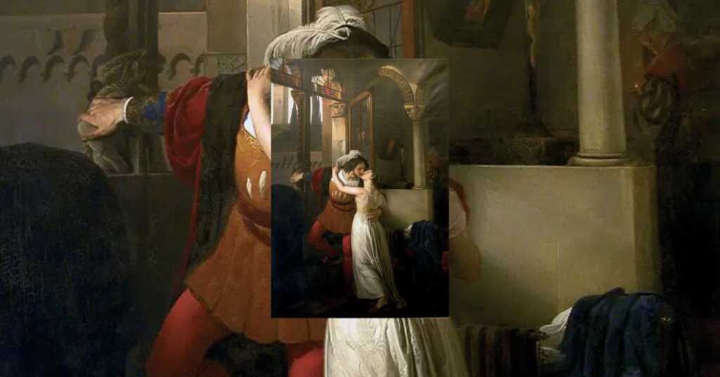 L'ultimo bacio di Romeo e giulietta, di Hayez, un inno alla gentilezza