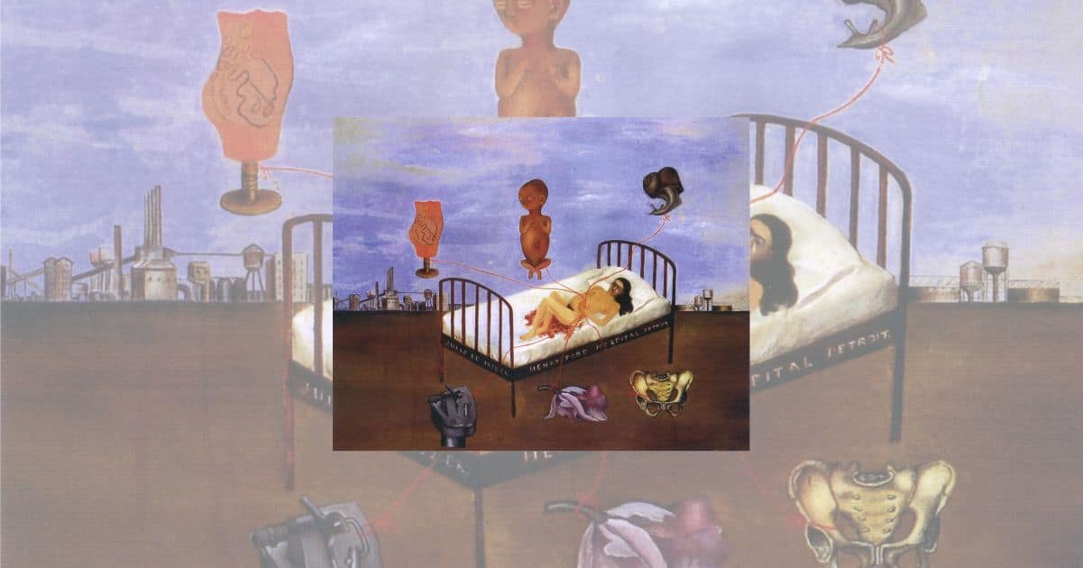 "Ospedale Henry Ford", il quadro di Frida Kahlo sul dolore delle donne 3 "Ospedale Henry Ford", il quadro di Frida Kahlo sul dolore delle donne