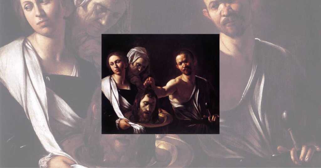 Salomè con la testa del Battista, il suggestivo quadro di Caravaggio