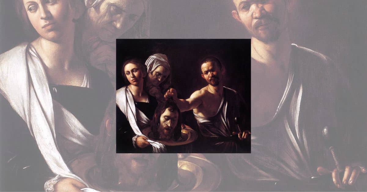 Salomè con la testa del Battista, il suggestivo quadro di Caravaggio