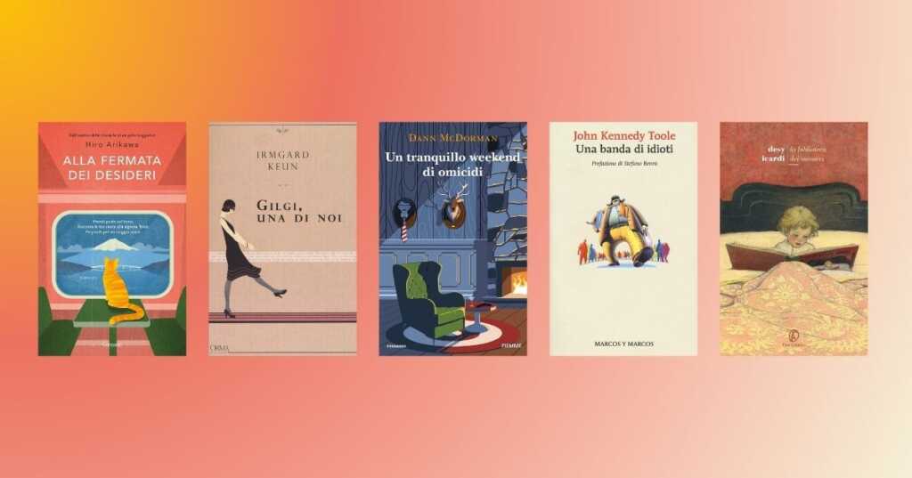 5 libri da leggere per un fine settimana d’autunno spensierato