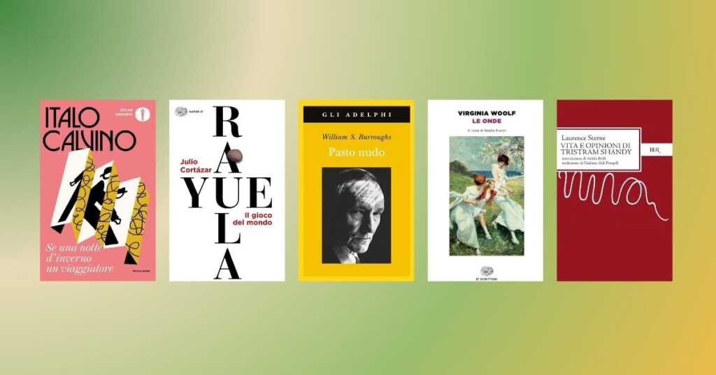 5 libri sperimentali da leggere almeno una volta nella vita