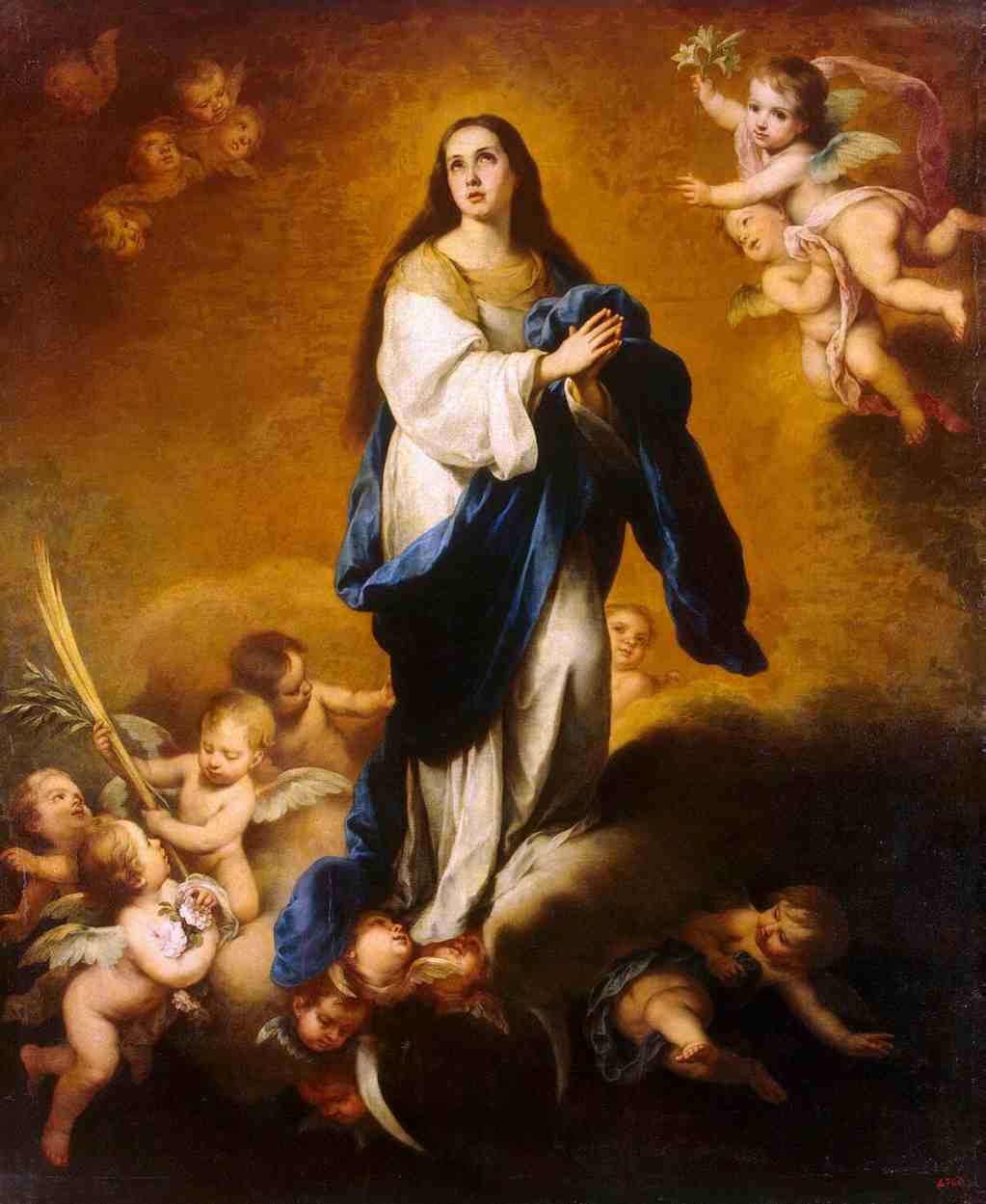 Le 5 opere d'arte famose dedicate all'Immacolata Concezione 2 Bartolomé Esteban Perez Murillo - Esquilache Immaculate Conception
