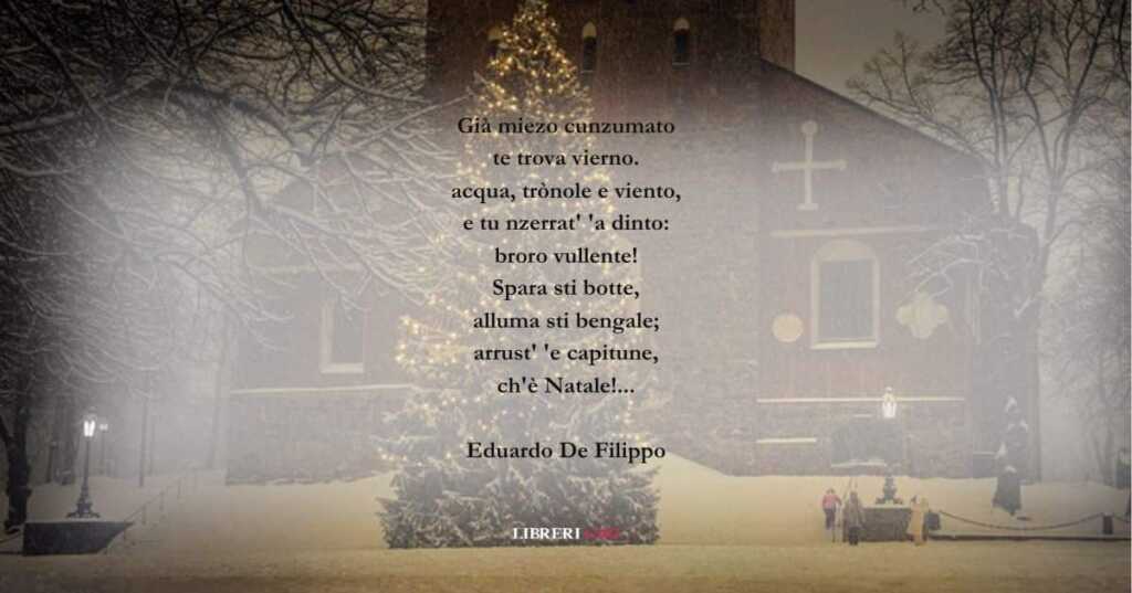 I versi di Eduardo De Filippo sulla bellezza del Natale