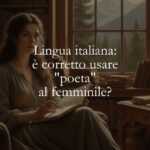 Lingua italiana è corretto usare poeta al femminile