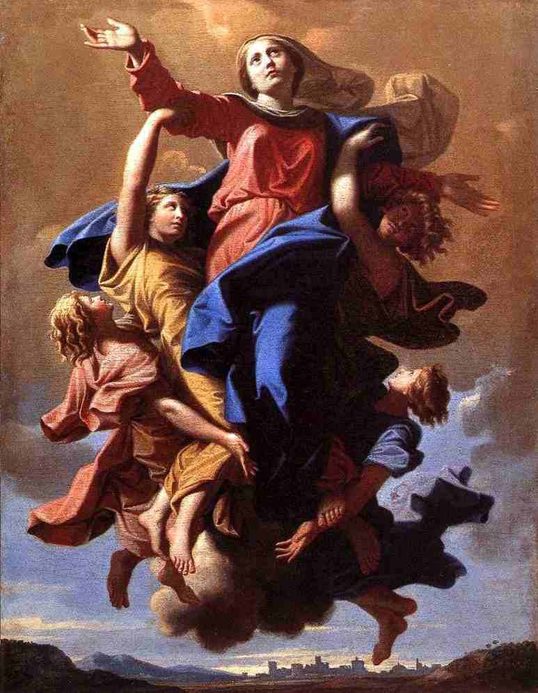Le 5 opere d'arte famose dedicate all'Immacolata Concezione 6 Nicolas Poussin - The Assumption of the Virgin