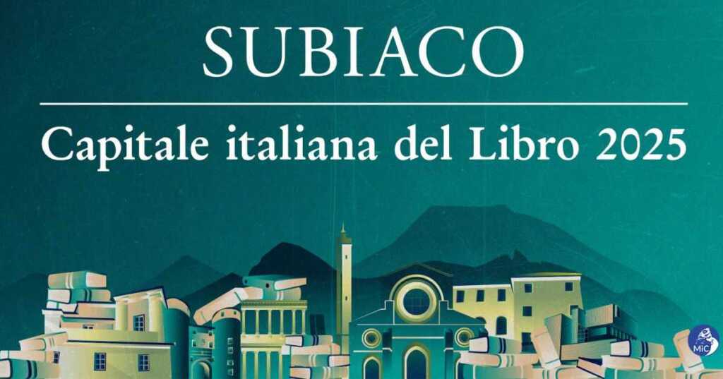 Subiaco è la Capitale italiana del Libro 2025