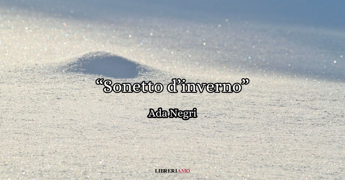 sonetto d'inverno ada negri