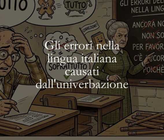 Gli errori nella lingua italiana causati dall'univerbazione