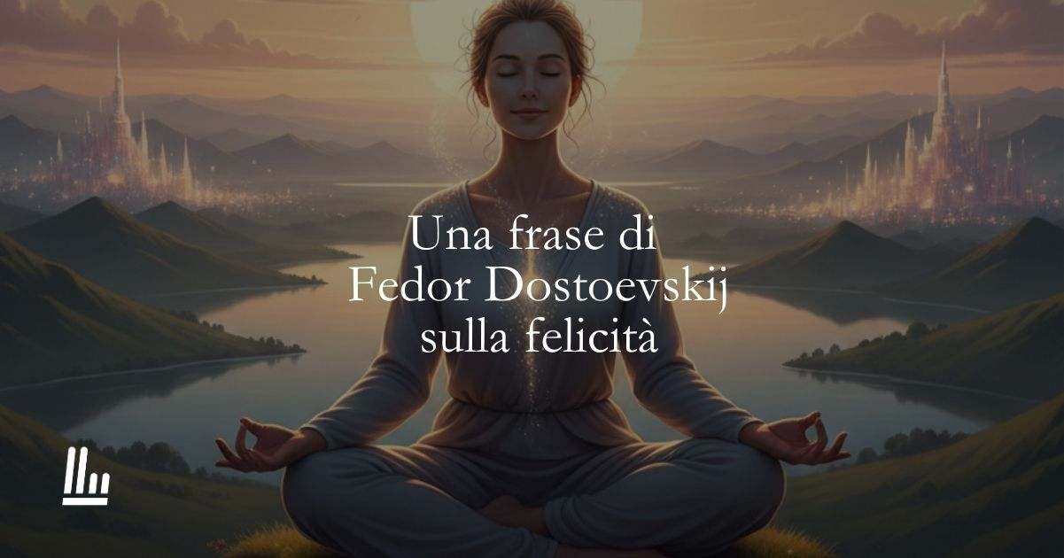 Una frase di Fedor Dostoevskij sulla vera natura della felicità 6 Una frase di Fedor Dostoevskij sulla vera natura della felicità