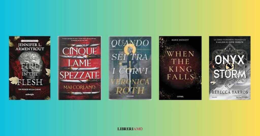 I romanzi fantasy attesi per Gennaio 2025 sono tanti come di consueto negli ultimi anni. ma cinque tra questi sono sicuramente i più attesi e acclamati.