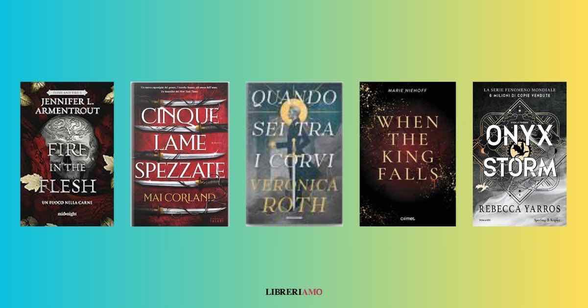 I romanzi fantasy attesi per Gennaio 2025 sono tanti come di consueto negli ultimi anni. ma cinque tra questi sono sicuramente i più attesi e acclamati.