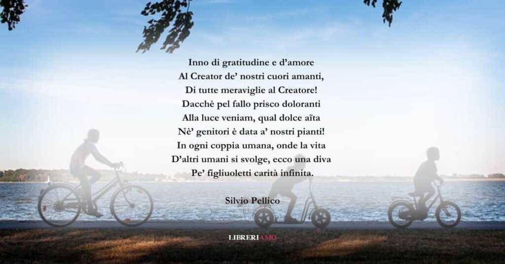 I versi di Silvio Pellico sull'amore dei genitori per i figli