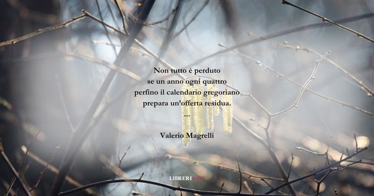I versi di Valerio Magrelli dedicati al freddo febbraio