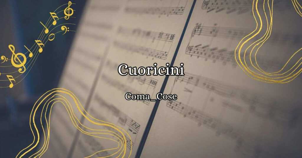 Coma_Cose portano in gara il brano "Cuoricini" a Sanremo 2025