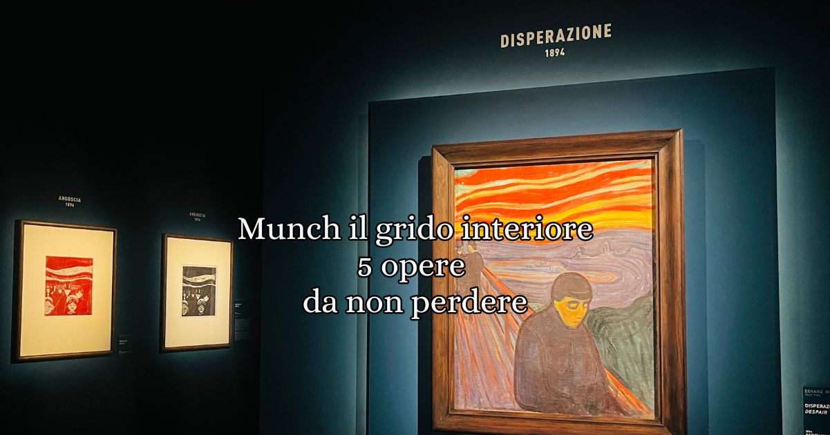 Munch il grido interiore 5 opere da non perdere 7 Munch il grido interiore, la mostra che espone i capolavori dell'artista espressionista norvegese arriva a Roma. Una mostra che conterà ben 100 opere e sarà aperta al pubblico fino a Maggio.