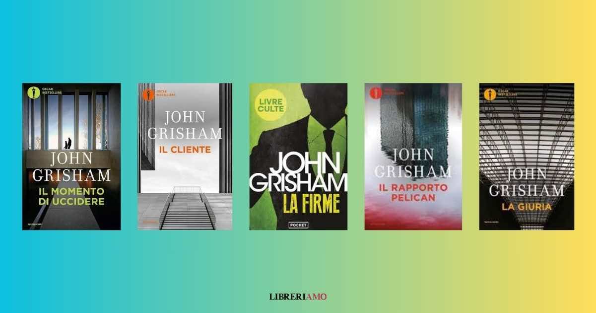 John Grishman: 5 libri da leggere almeno una volta nella vita 4 John Grishman con la sua narrativa, fluida e ricca di colpi di scena, rende i suoi libri non solo pagine da sfogliare, ma esperienze da vivere intensamente.