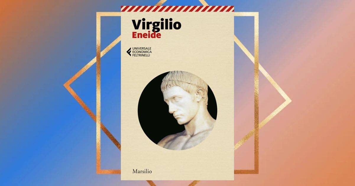 L'Eneide, un classico senza tempo di Virgilio, voluto dall'Imperatore Augusto per celebrare la nascita e la gloria di Roma.