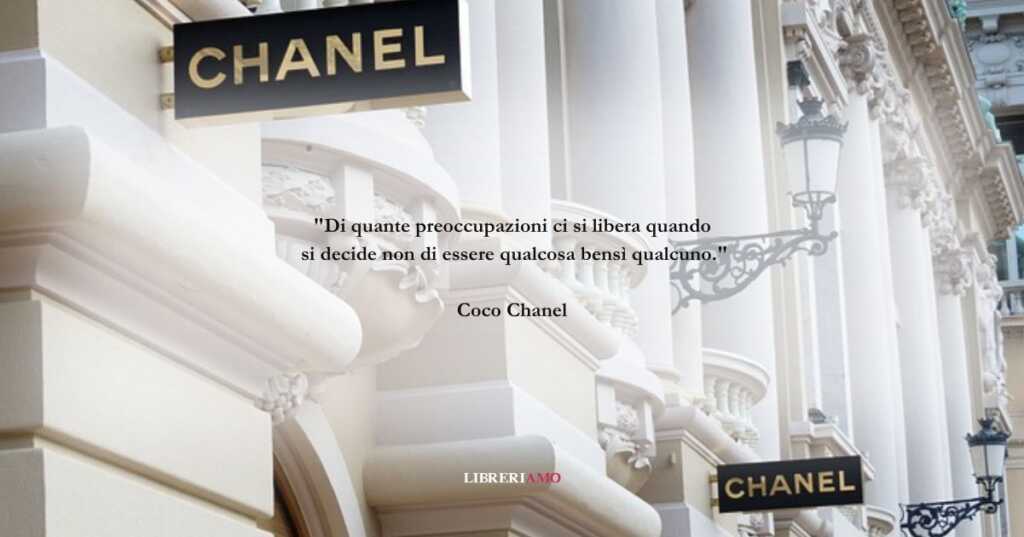 Una frase di Coco Chanel sulla libertà di essere sé stessi