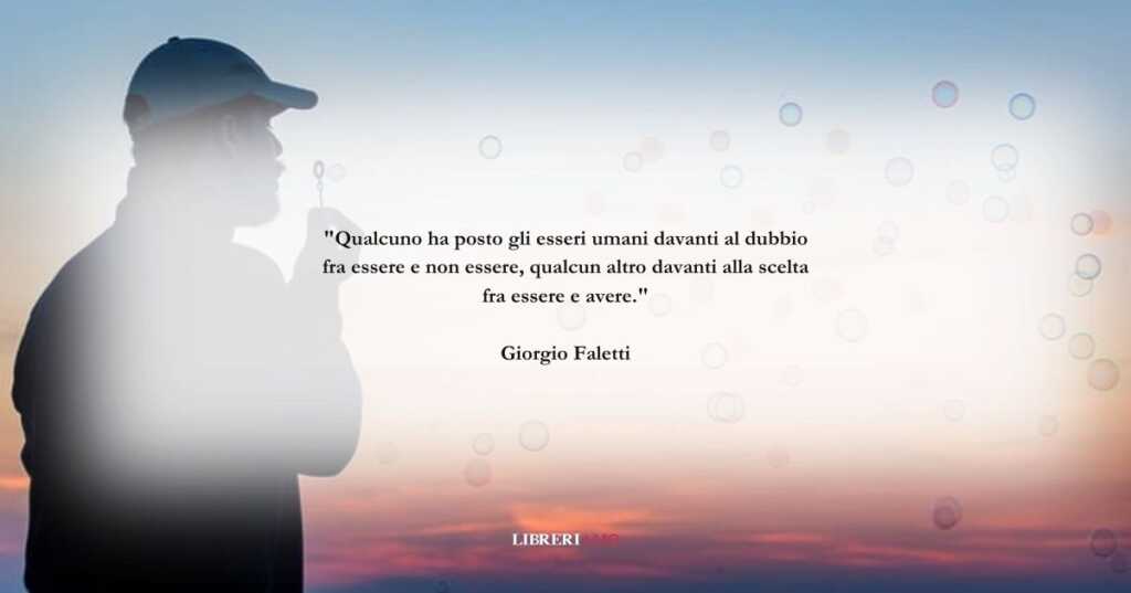 Una frase di Giorgio Faletti su cosa è importante nella vita