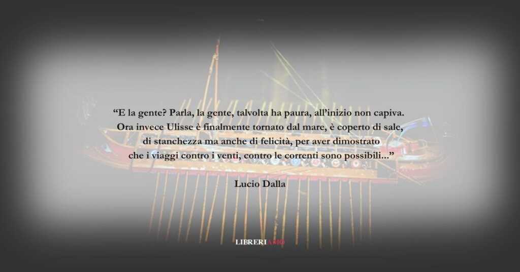 Una frase di Lucio Dalla sul percorso verso la felicità