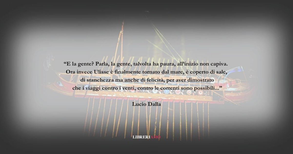 Una frase di Lucio Dalla sul percorso verso la felicità
