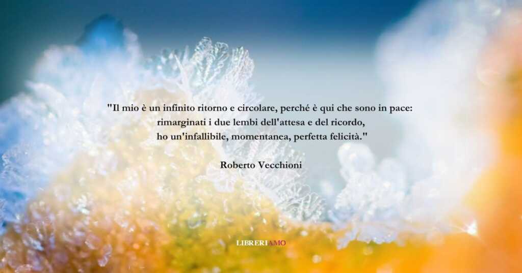Una frase di Roberto Vecchioni sull'idea di felicità
