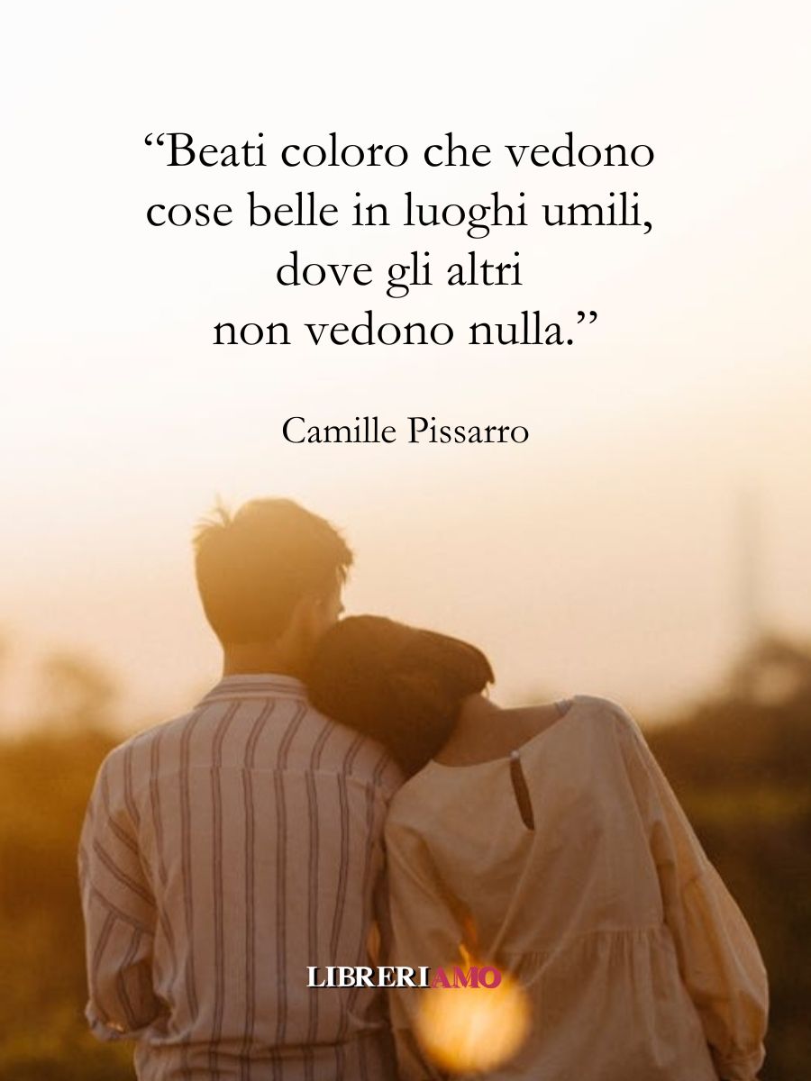 frase felicità pissarro