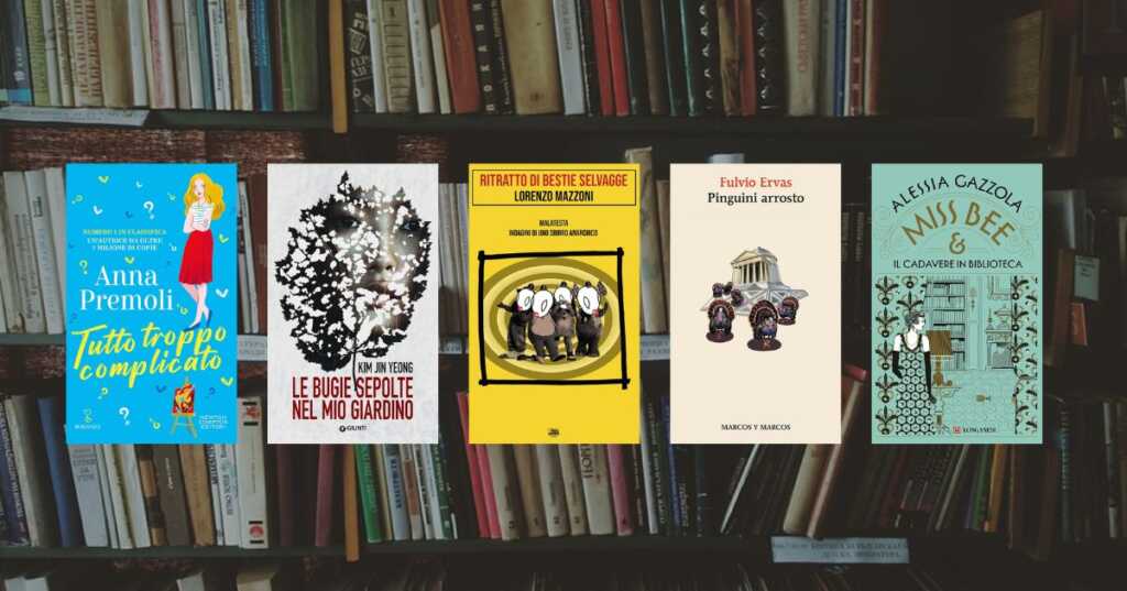 5 libri (usciti di recente) da leggere per godersi un fine settimana in giallo