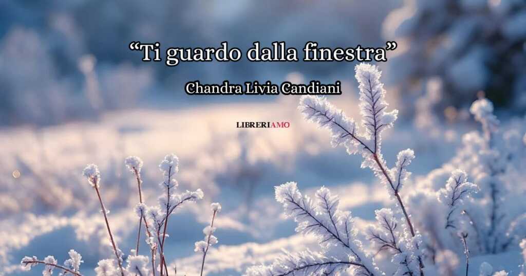 “Ti guardo dalla finestra” (2014) di Chandra Candiani, la poesia dedicata all’armoniosa bellezza della neve